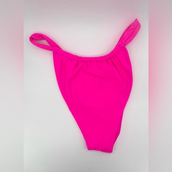 NWT ZAFUL Womens Ruched Underwire Bikini with Thong Criss Cross Top - Picture 7 of 11